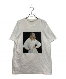 GOD SELECTION XXX（ゴッドセレクショントリプルエックス）の古着「フロントプリントTシャツ」｜ホワイト