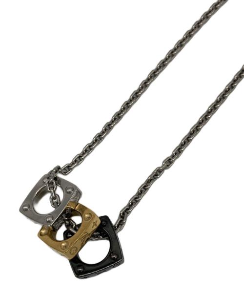 LOUIS VUITTON（ルイ ヴィトン）LOUIS VUITTON (ルイ ヴィトン) ペンダント・モノグラム ボールド シルバー・ブラック・ゴールドの古着・服飾アイテム