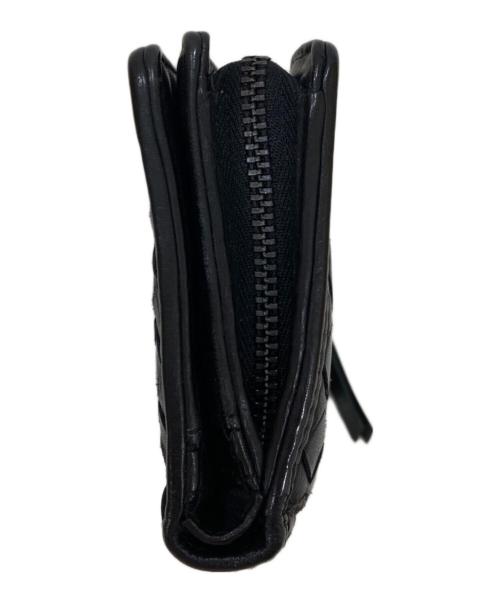 B3LABO（ビースリーラボ）B3LABO (ビースリーラボ) レザーウォレット ブラック サイズ:不明の古着・服飾アイテム