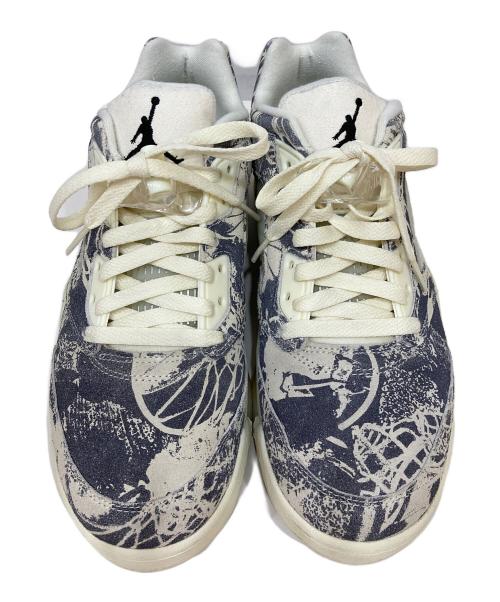 NIKE（ナイキ）NIKE (ナイキ) WMNS AIR JORDAN 5 RETRO LOW ホワイト サイズ:28㎝の古着・服飾アイテム