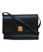 CELINEセリーヌ）の古着「ショルダーバッグ」｜ブラック