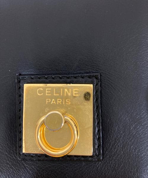 CELINE（セリーヌ）CELINE (セリーヌ) ショルダーバッグ ブラックの古着・服飾アイテム