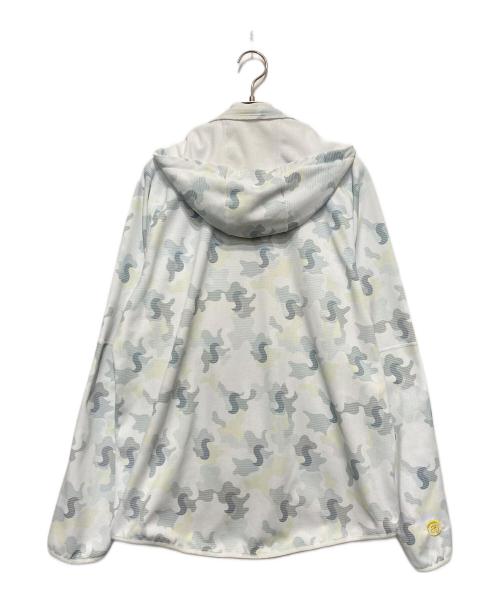 stussy（ステューシー）stussy (ステューシー) ジップパーカー ホワイト サイズ:Lの古着・服飾アイテム