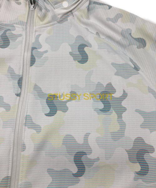 stussy（ステューシー）stussy (ステューシー) ジップパーカー ホワイト サイズ:Lの古着・服飾アイテム
