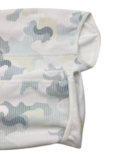 stussy（ステューシー）stussy (ステューシー) ジップパーカー ホワイト サイズ:Lの古着・服飾アイテム