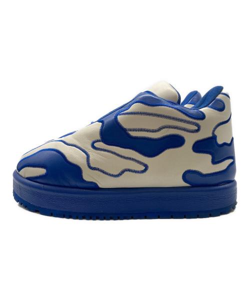 PDF（ピーディーエフ）PDF (ピーディーエフ) Nuvola Mercury Pelle ブルー×ホワイト サイズ:SIZE US10の古着・服飾アイテム