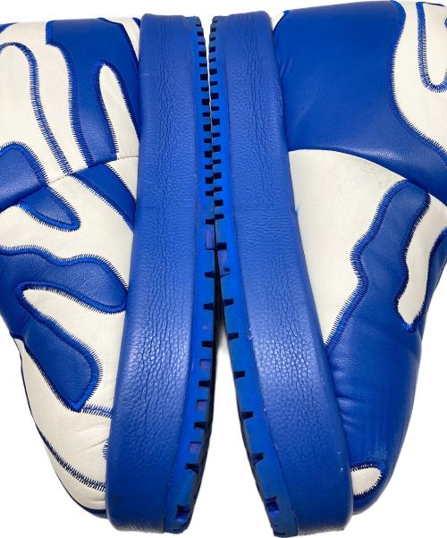 PDF（ピーディーエフ）PDF (ピーディーエフ) Nuvola Mercury Pelle ブルー×ホワイト サイズ:SIZE US10の古着・服飾アイテム