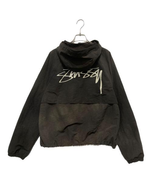 stussy（ステューシー）stussy (ステューシー) BEACH SHELL WAVE DYE グレー サイズ:SIZE Sの古着・服飾アイテム