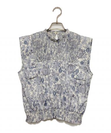 中古・古着通販】CLANE (クラネ) CHINTZ FLOWER SQUARE SLEEVE TOPS