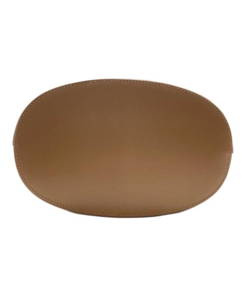 RIM.ARK（リムアーク）RIM.ARK (リムアーク) Leather bucket shoulder bag ブラウンの古着・服飾アイテム