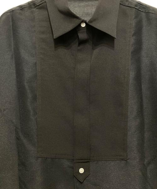 MIESROHE（ミースロエ）MIESROHE (ミースロエ) ビブ切り替えシアーSH ブラック サイズ:SIZE Freeの古着・服飾アイテム