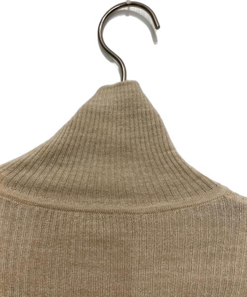 anuans（アニュアンス）anuans (アニュアンス) アシンメトリーフリルキャミソールニットセット ベージュ サイズ:FREEの古着・服飾アイテム