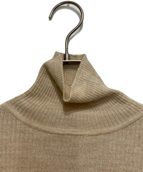 anuans（アニュアンス）anuans (アニュアンス) アシンメトリーフリルキャミソールニットセット ベージュ サイズ:FREEの古着・服飾アイテム