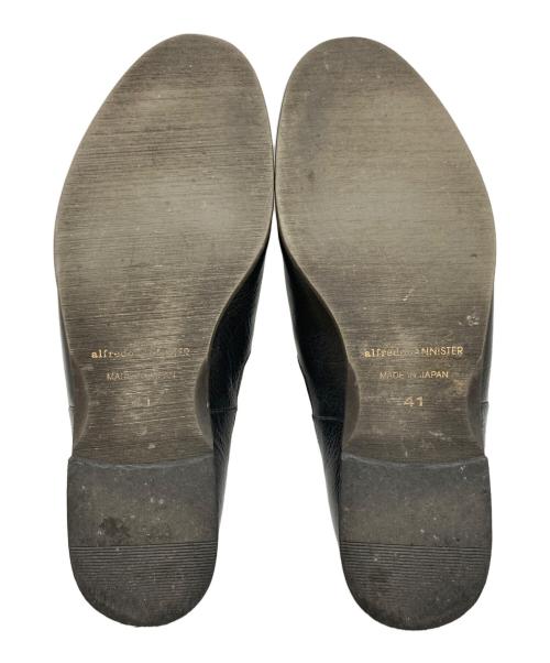 Alfredo BANNISTER（アルフレッドバニスター）alfredo BANNISTER (アルフレッドバニスター) レザーシューズ ブラック サイズ:41の古着・服飾アイテム