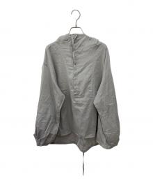 mizuiro-ind（ミズイロインド）の古着「フード付きプルオーバーシャツ」｜グレー