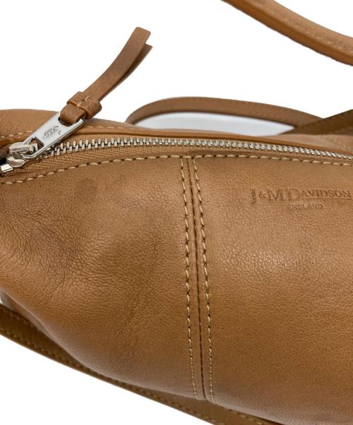 J&M DAVIDSON（ジェイ＆エム デヴィッドソン）J&M DAVIDSON (ジェイ＆エム デヴィッドソン) ツイスト 2WAYショルダーバッグ ブラウンの古着・服飾アイテム