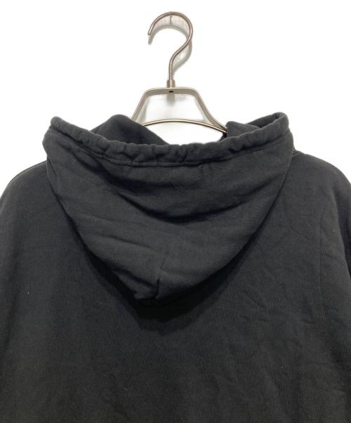 GROUND Y（グラウンドワイ）GROUND Y (グラウンドワイ) 反転ロゴプルオーバーフーディー ブラック サイズ:SIZE 3の古着・服飾アイテム