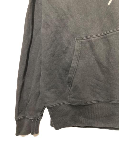 GROUND Y（グラウンドワイ）GROUND Y (グラウンドワイ) 反転ロゴプルオーバーフーディー ブラック サイズ:SIZE 3の古着・服飾アイテム