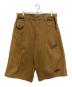 BRONZE AGE（ブロンズエイジ）の古着「バギーショーツ」｜ブラウン