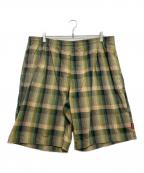 stussyステューシー）の古着「90s イージーショーツ」｜グリーン