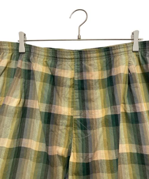 stussy（ステューシー）stussy (ステューシー) 90s イージーショーツ グリーン サイズ:Lの古着・服飾アイテム