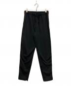BURBERRY BLUE LABELバーバリーロンドンブルーレーベル）の古着「サイドライントラックパンツ」｜ブラック