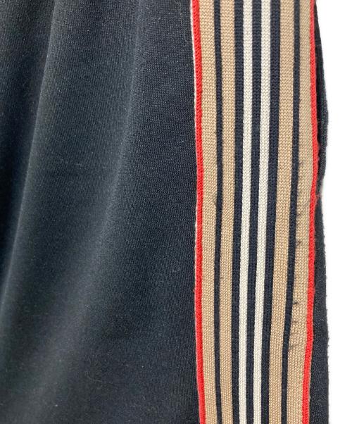 BURBERRY BLUE LABEL（バーバリーロンドンブルーレーベル）BURBERRY BLUE LABEL (バーバリーロンドンブルーレーベル) サイドライントラックパンツ ブラック サイズ:XSの古着・服飾アイテム