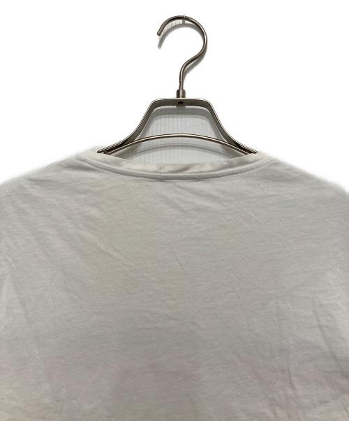 MONCLER（モンクレール）MONCLER (モンクレール) ポケットTシャツ ホワイト サイズ:Lの古着・服飾アイテム