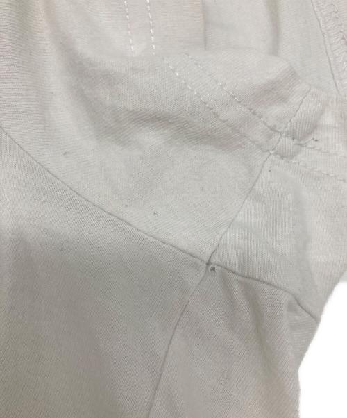 MONCLER（モンクレール）MONCLER (モンクレール) ポケットTシャツ ホワイト サイズ:Lの古着・服飾アイテム