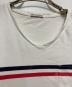 中古・古着 MONCLER (モンクレール) ポケットTシャツ ホワイト サイズ:L：5000円