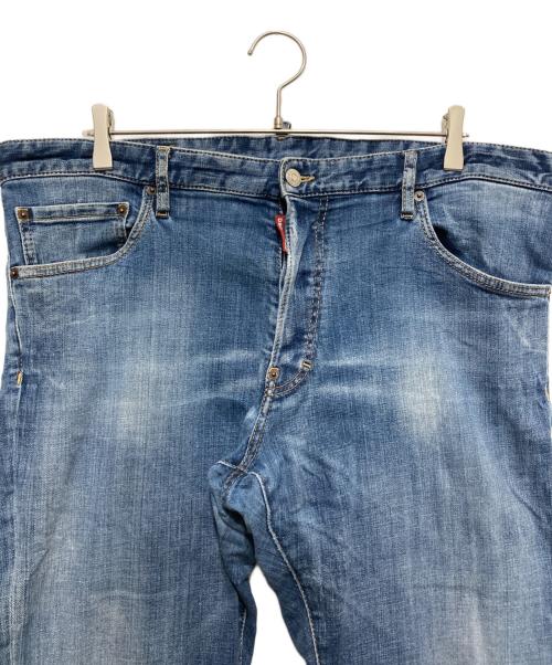 DSQUARED2（ディースクエアード）DSQUARED2 (ディースクエアード) Cool Guy Cropped Jean インディゴ サイズ:SIZE 58の古着・服飾アイテム