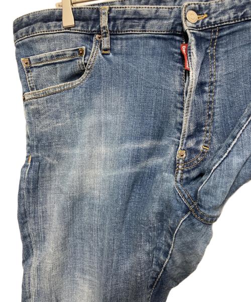 DSQUARED2（ディースクエアード）DSQUARED2 (ディースクエアード) Cool Guy Cropped Jean インディゴ サイズ:SIZE 58の古着・服飾アイテム