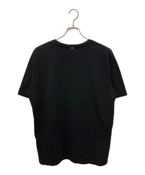 HERNO（ヘルノ）HERNO (ヘルノ) クルーネックロゴTシャツ ブラック サイズ:SIZE 54の古着・服飾アイテム