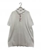 MONCLERモンクレール）の古着「ポロシャツ」｜ホワイト