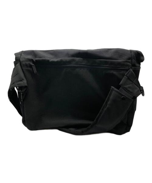 NUMBER (N)INE（ナンバーナイン）NUMBER (N)INE (ナンバーナイン) MICHAEL LINNELL (ミシェルリンネル) ワッペン付きメッセンジャーバッグ ブラックの古着・服飾アイテム