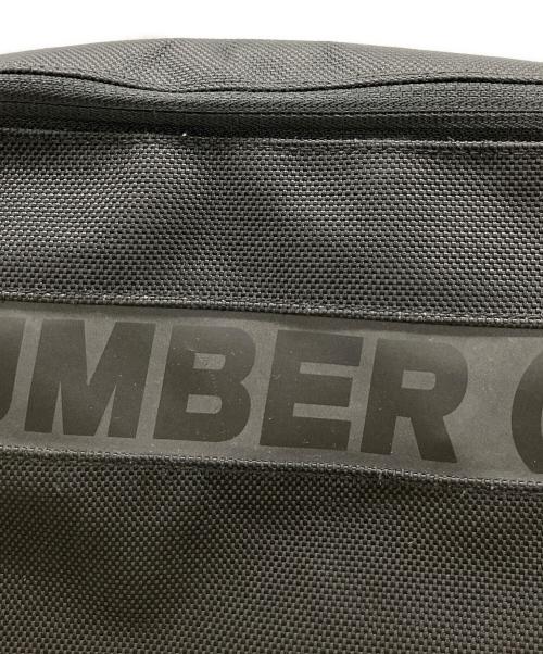 NUMBER (N)INE（ナンバーナイン）NUMBER (N)INE (ナンバーナイン) MICHAEL LINNELL (ミシェルリンネル) ワッペン付きメッセンジャーバッグ ブラックの古着・服飾アイテム