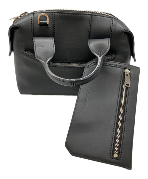 ALEXANDER WANG（アレキサンダー・ワン）ALEXANDER WANG (アレキサンダーワン) 2WAYショルダーレザーバッグ ブラックの古着・服飾アイテム