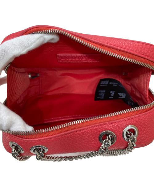 LACOSTE（ラコステ）LACOSTE (ラコステ) ボックスショルダーバッグ レッドの古着・服飾アイテム