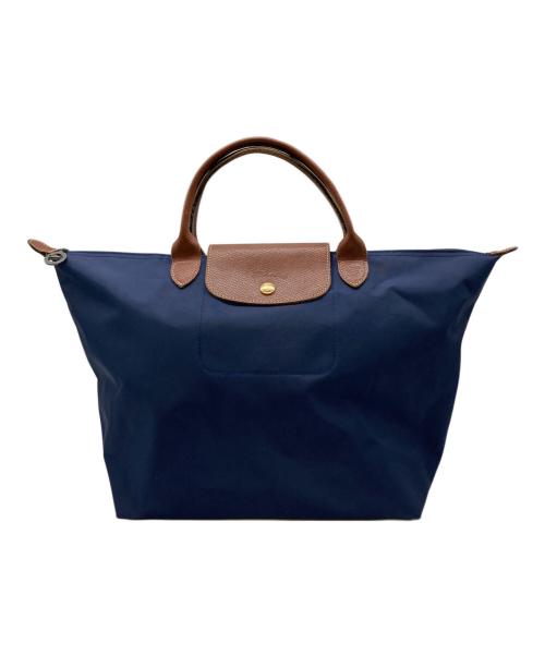 LONGCHAMP（ロンシャン）LONGCHAMP (ロンシャン) トートバッグ ネイビーの古着・服飾アイテム