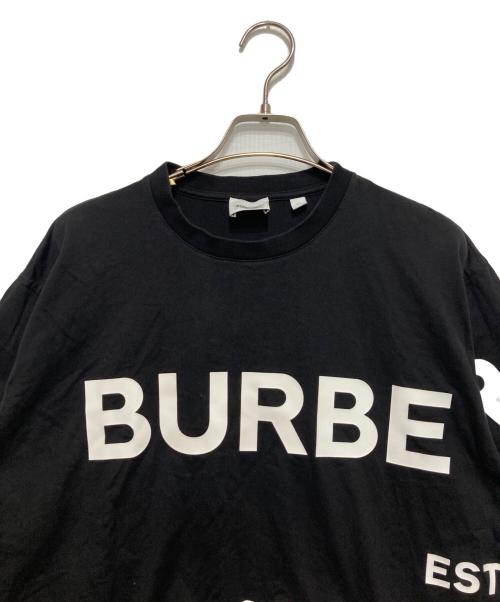 BURBERRY（バーバリー）BURBERRY (バーバリー) ホースフェリーロゴTシャツ ブラック サイズ:XSの古着・服飾アイテム