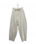 STYLE MIXER (スタイルミキサー) バックリボンフォルムパンツ ホワイト サイズ:M：4000円