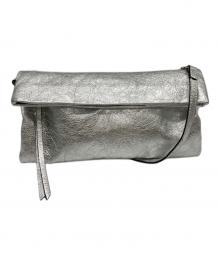 GIANNI CHIARINI（ジャンニ キアリーニ）の古着「ワンショルダーバッグ」｜シルバー