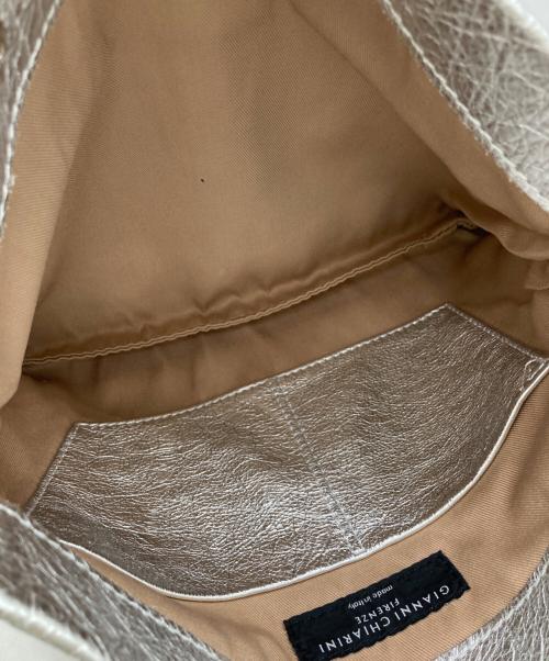 GIANNI CHIARINI（ジャンニ キアリーニ）GIANNI CHIARINI (ジャンニ キアリーニ) ワンショルダーバッグ シルバーの古着・服飾アイテム