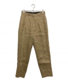 VERMEIL par iena（ヴェルメイユ パー イエナ）の古着「カポック混パンツ」｜ベージュ