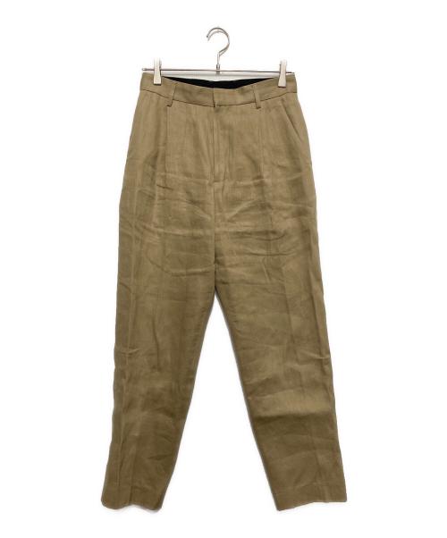 VERMEIL par iena（ヴェルメイユ パー イエナ）VERMEIL par iena (ヴェルメイユ パー イエナ) カポック混パンツ ベージュ サイズ:SIZE 36の古着・服飾アイテム