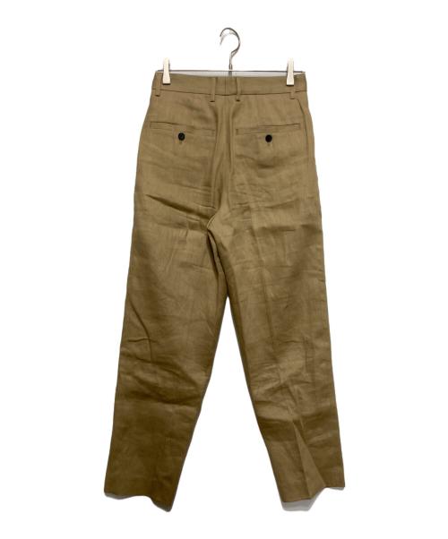 VERMEIL par iena（ヴェルメイユ パー イエナ）VERMEIL par iena (ヴェルメイユ パー イエナ) カポック混パンツ ベージュ サイズ:SIZE 36の古着・服飾アイテム