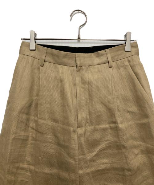 VERMEIL par iena（ヴェルメイユ パー イエナ）VERMEIL par iena (ヴェルメイユ パー イエナ) カポック混パンツ ベージュ サイズ:SIZE 36の古着・服飾アイテム