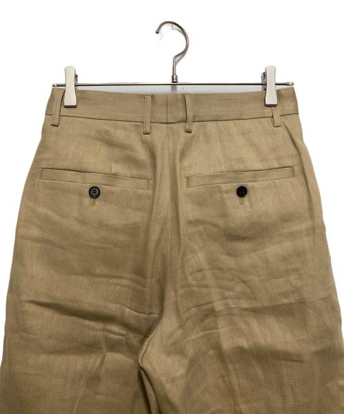 VERMEIL par iena（ヴェルメイユ パー イエナ）VERMEIL par iena (ヴェルメイユ パー イエナ) カポック混パンツ ベージュ サイズ:SIZE 36の古着・服飾アイテム