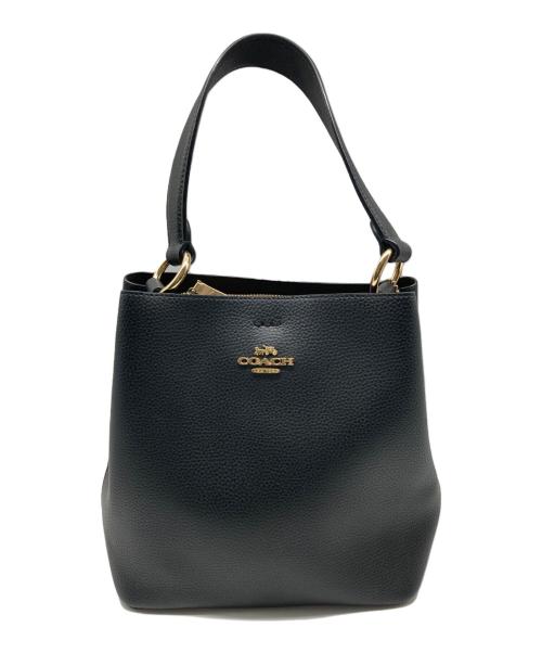 COACH（コーチ）COACH (コーチ) スモールタウンバケットバッグ ブラックの古着・服飾アイテム