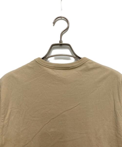 maison kitsune（メゾンキツネ）MAISON KITSUNE (メゾンキツネ) Tシャツ ベージュ サイズ:XSの古着・服飾アイテム